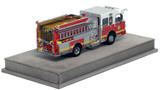 1:50 scale model of Philadelphia Fire Department Spartan Engine 7