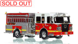 1:50 scale model of Philadelphia Fire Department Spartan Engine 7
