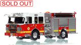 1:50 scale model of Philadelphia Fire Department Spartan Engine 20