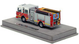 1:50 scale model of Philadelphia Fire Department Spartan Engine 40
