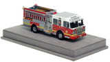 1:50 scale model of Philadelphia Fire Department Spartan Engine 40