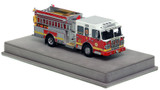1:50 scale model of Philadelphia Fire Department Spartan Engine 43
