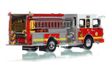 1:50 scale model of Philadelphia Fire Department Spartan Engine 43