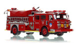 1:50 scale model of FDNY 1983 American LaFrance Engine 59 - Manhattan