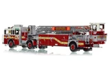 1:50 scale model of FDNY 2016 Seagrave 100' Tractor Drawn Aerial Ladder 175 - Brooklyn