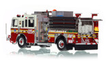 1:50 scale model of Fire Department City of New York KME Engine 225 - Brooklyn