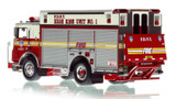 1:50 scale model of FDNY 2002 Mack® MR/Saulsbury High Rise Unit 1 - Manhattan
