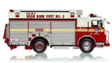 1:50 scale model of FDNY 2002 Mack® MR/Saulsbury High Rise Unit 2 - Manhattan