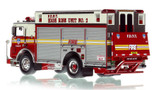 1:50 scale model of FDNY 2002 Mack® MR/Saulsbury High Rise Unit 2 - Manhattan