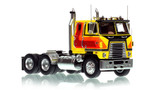 1:50 scale model of International® 4070B Transtar®  II - Yellow over Black
