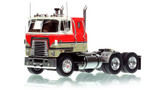 1:50 scale model of International® 4070B Transtar®  II - White and Red over Black