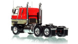 1:50 scale model of International® 4070B Transtar®  II - White and Red over Black