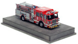 1:50 scale model of Columbus Division of Fire 2019 Sutphen Monarch Engine 6