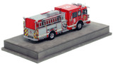 1:50 scale model of Columbus Division of Fire 2018 Sutphen Monarch Engine 9