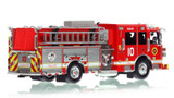 1:50 scale model of Columbus Division of Fire 2019 Sutphen Monarch Engine 10