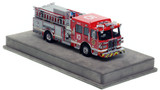 1:50 scale model of Columbus Division of Fire 2019 Sutphen Monarch Engine 10