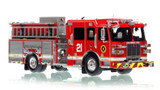 1:50 scale model of Columbus Division of Fire 2019 Sutphen Monarch Engine 21