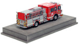 1:50 scale model of Columbus Division of Fire 2019 Sutphen Monarch Engine 21