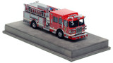 1:50 scale model of Columbus Division of Fire Sutphen Monarch - Custom Engine Company