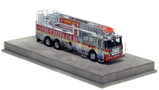 1:50 scale model of Fire Department City of New York Ladder 343