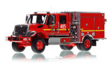1:50 scale model of Los Angeles County Fire Department Engine 485