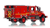 1:50 scale model of Los Angeles County Fire Department Engine 4132