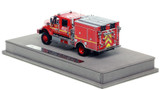 1:50 scale model of Los Angeles County Fire Department Engine 4132