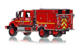 1:50 scale model of Los Angeles County Fire Department Engine 4143