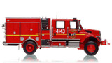 1:50 scale model of Los Angeles County Fire Department Engine 4143