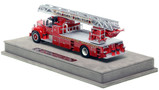 1:50 scale model of Chicago Fire Department 1960 Mack® B85F/Magirus 146' Aerial - Truck Co. 3