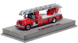 1:50 scale model of Chicago Fire Department 1960 Mack® B85F/Magirus 146' Aerial - Truck Co. 39