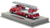 1:50 scale model of Chicago Fire Department 1960 Mack® B85F/Magirus 146' Aerial - Truck Co. 39