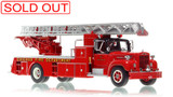 1:50 scale model of Chicago Fire Department 1960 Mack® B85F/Magirus 146' Aerial - Truck Co. 39