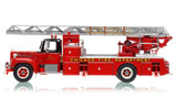 1:50 scale model of Chicago Fire Department 1959 Mack® B85F/Magirus 100' Aerial - Truck Co. 10