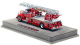 1:50 scale model of Chicago Fire Department 1959 Mack® B85F/Magirus 100' Aerial - Truck Co. 10