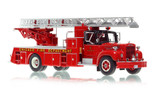 1:50 scale model of Chicago Fire Department 1959 Mack® B85F/Magirus 100' Aerial - Truck Co. 30