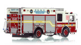 1:50 scale model of FDNY 2015 Ferrara Hazardous Materials Technician Unit 165 - Staten Island