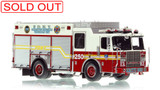1:50 scale model of FDNY 2015 Ferrara Hazardous Materials Technician Unit 250 - Brooklyn