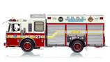 1:50 scale model of FDNY 2015 Ferrara Hazardous Materials Technician Unit 274 - Queens