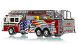 1:50 scale model of Fire Department City of New York 2001 Ladder 10 - Manhattan