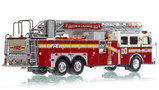 1:50 scale model of Fire Department City of New York 2002 Ladder 110 - Brooklyn