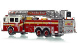 1:50 scale model of Fire Department City of New York 2001 Ladder 132 - Brooklyn