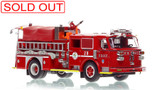 1:50 scale model of FDNY 1980 American LaFrance Engine 28 - Manhattan
