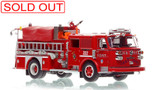 1:50 scale model of FDNY 1980 American LaFrance Engine 222 - Brooklyn