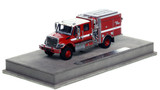 1:50 scale model of CAL FIRE Wildland BME Model 34 Type 3 International 7400 4x4 with Steel Rims