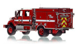 1:50 scale model of CAL FIRE Wildland BME Model 34 Type 3 International 7400 4x4 with Steel Rims