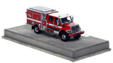 1:50 scale model of CAL FIRE Wildland BME Model 34 Type 3 International 7400 4x4 with Aluminum Rims