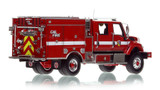 1:50 scale model of CAL FIRE Wildland BME Model 34 Type 3 International 7400 4x4 with Aluminum Rims