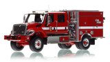 1:50 scale model of CAL FIRE Wildland BME Model 34 Type 3 International 7400 4x4 with Aluminum Rims