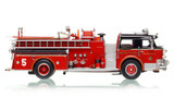 1:50 scale model of Chicago Fire Department 1972 American LaFrance - Engine Co. 5